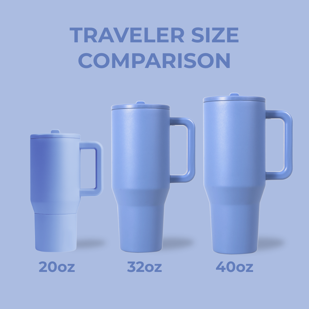 Light Blue - Traveler (20oz)