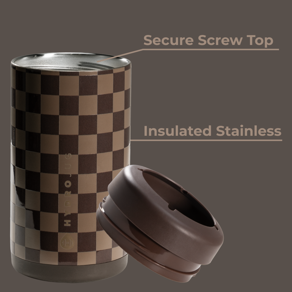 Autumn Checkers - Can Cooler (Slim)