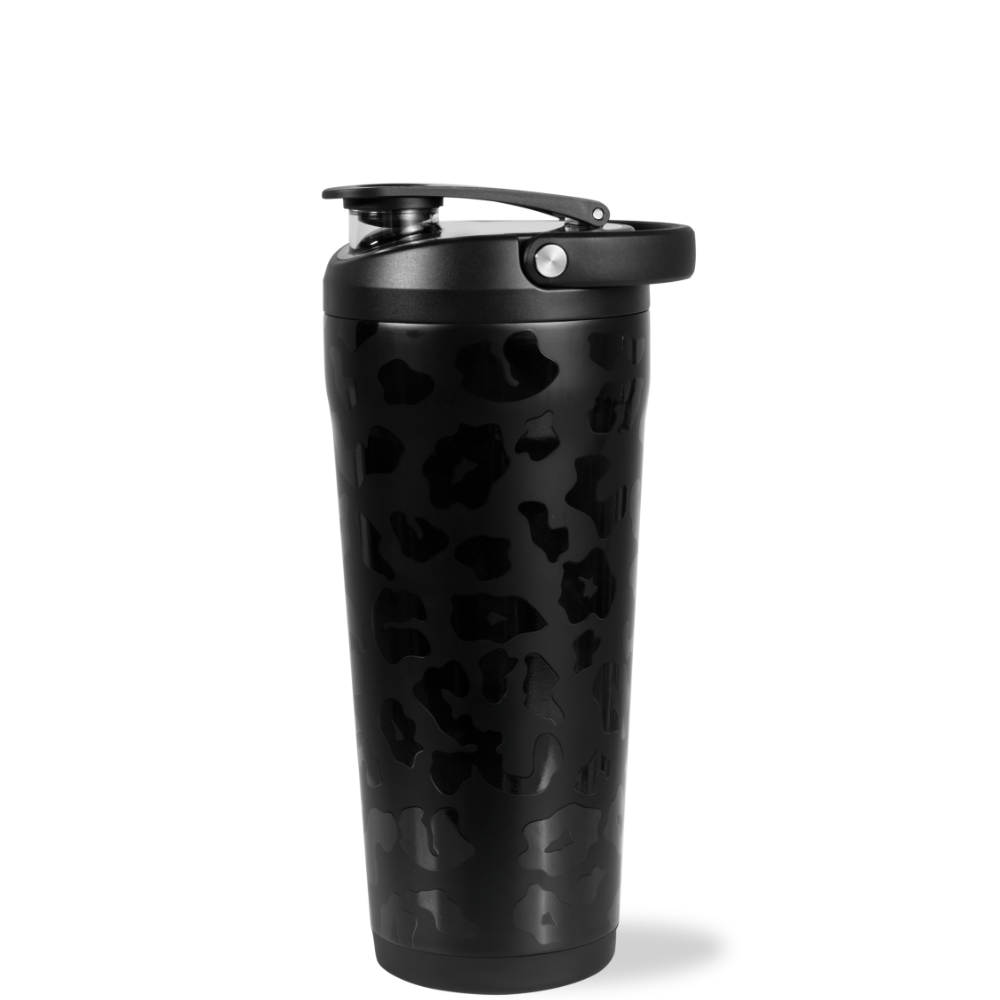 Black Leopard - Insulated Shaker (24oz)